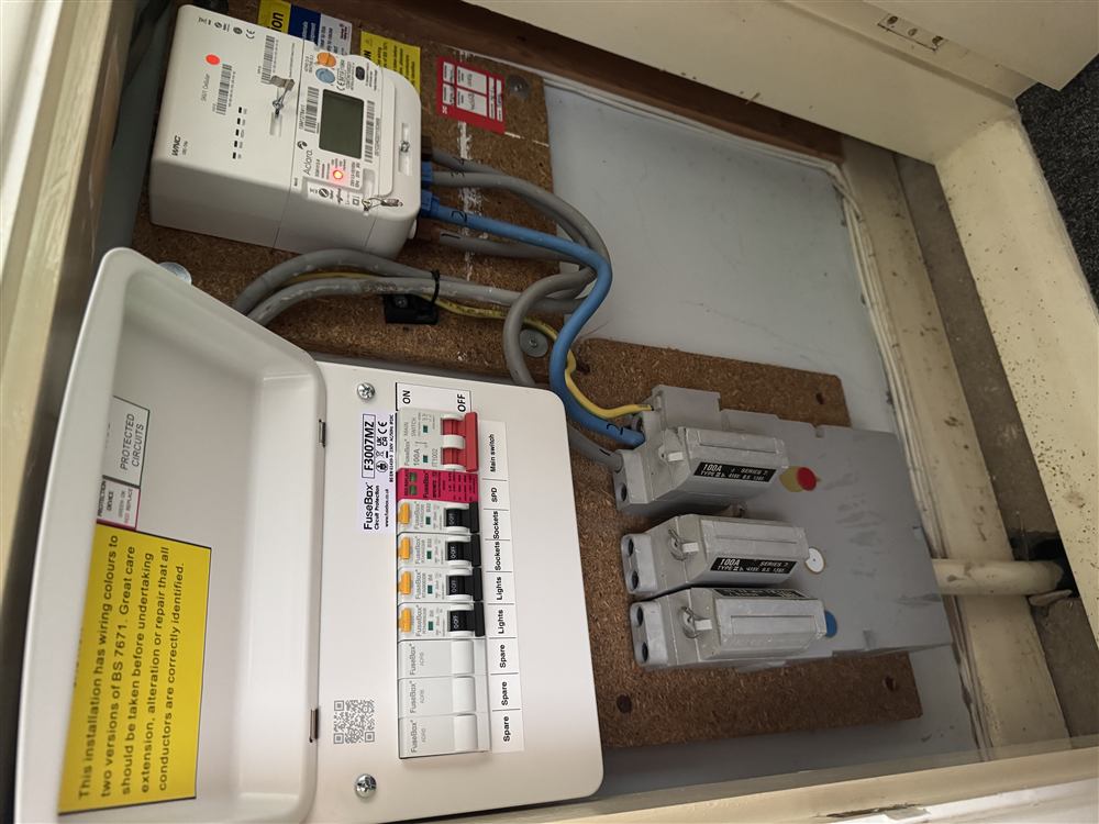 Domestic consumer unit upgrade